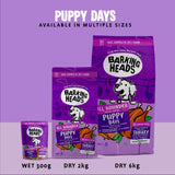 Barking Heads Puppy Days Wetfood - 300gr