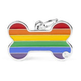 MyFamily Rainbow Bone XL ID Tag