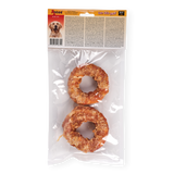 Antos Rawhide White Chicken Donut - 8cm