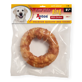Antos Rawhide White Chicken Donut - 16cm
