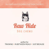 Antos Rawhide White Chicken Donut - 8cm