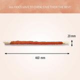 Antos Raw Hide White Chicken Roll 18" 2 stk