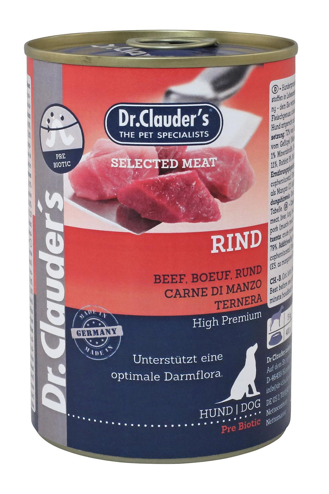 Dr.Clauder´s - Selected Meat Beef - 400gr