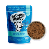 Meowing Heads Surf & Turf  Wetfood - 100gr
