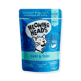 Meowing Heads Surf & Turf  Wetfood - 100gr