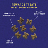 YORA Dog Rewards Carrot & Apple 100g