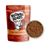 Meowing Heads Top Cat Turkey Wetfood - 100gr