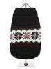 Urban Pup Black Snowflake Knitted Dog Sweater
