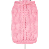 Urban Pup Pink Cable Knit Dog Sweater