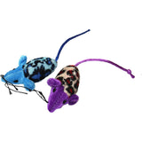 Happy Pet Velour Mice Cat Toy - Assorted