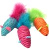 Happy Pet Carnival Mice Cat Toy - Assorted