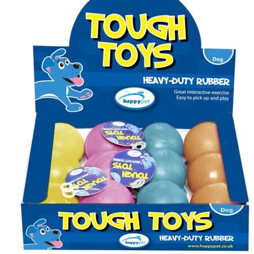 Happy Pet Rubber Ball 2.5" Dýrabær