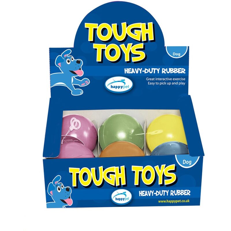 Happy Pet Rubber Ball 2.7" Dýrabær