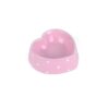 Happy Pet Polka Heart Bowl Pink
