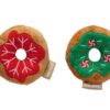 Beeztees Christmas Donut Dog Toy - Assorted
