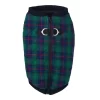 Gooby Fashion Vest Check Green - Large