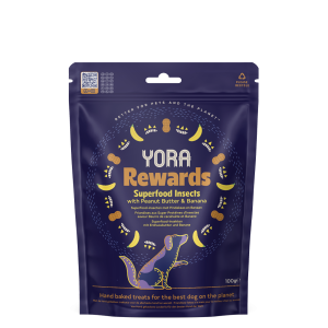 YORA Dog Rewards Peanut & Banana 100g