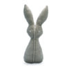 Velvet Dog Toy Rabbit Alina Grey 27