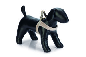 Dog Harness Velura Grey Xs