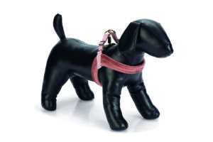 Dog Harness Velura Pink Xxs