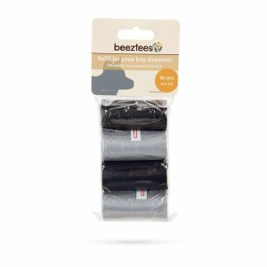 BZ Refill Poopbag Dispenser Black & Grey 4X20