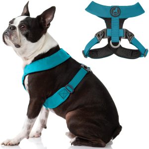 Gooby Comfort X Harness Dual Snap Turq X-Large